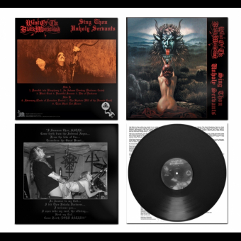 WIND OF THE BLACK MOUNTAINS Sing Thou Unholy Servants LP BLACK , PRE-ORDER [VINYL 12'']